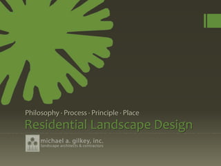 Residential Landscape Design

 