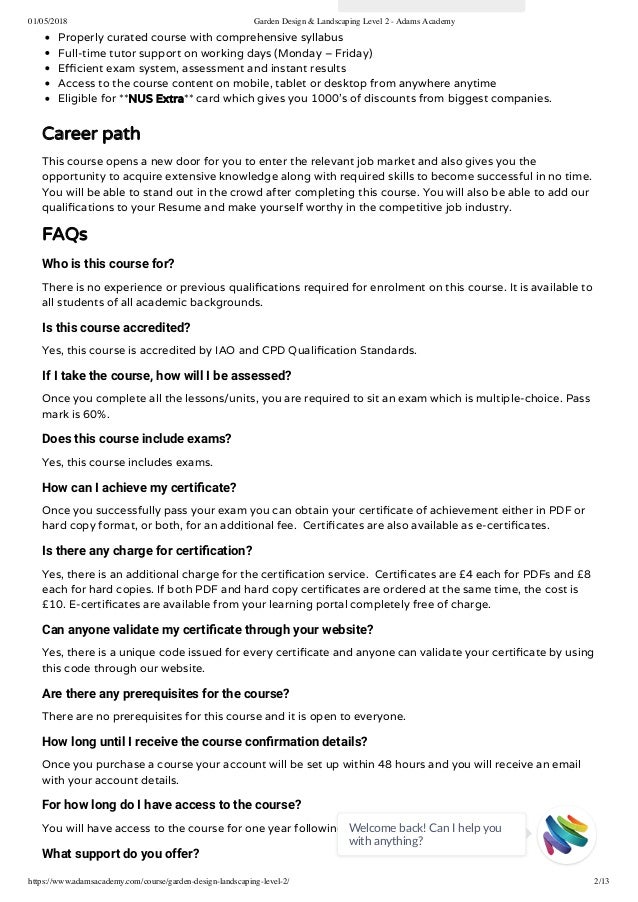 What Qualifications Do You Need To Be A Landscape Architect Garden Design Qualifications | See More...