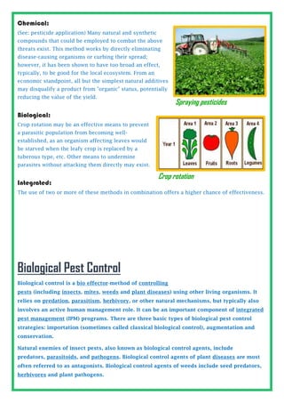 Pesticide Roatation Program Gardening Project | PDF