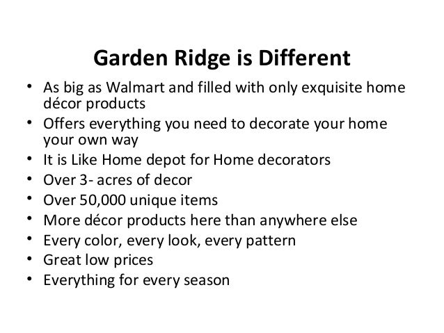 Garden Ridge Coupons