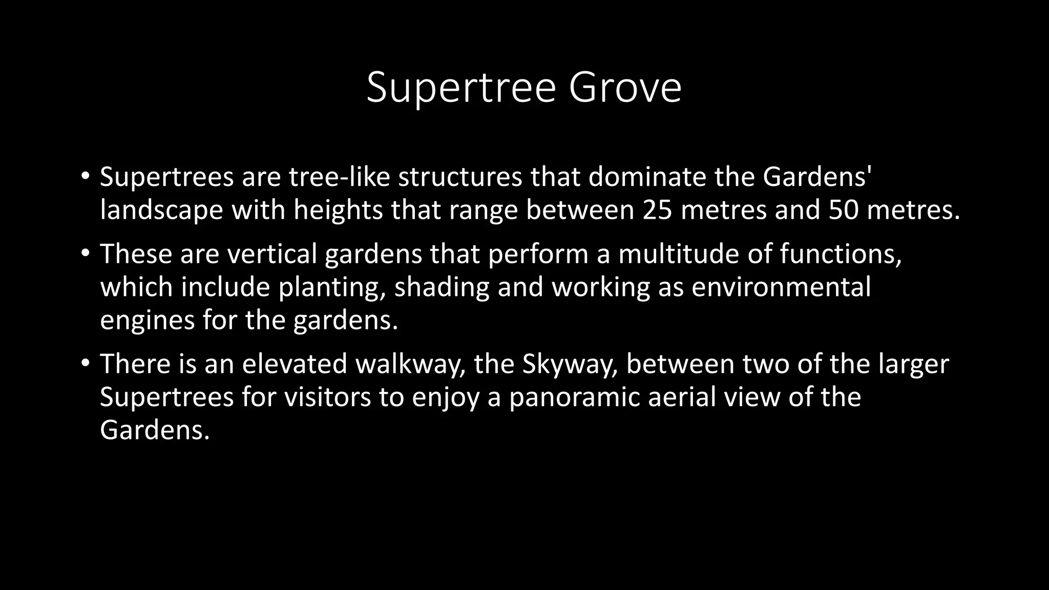 Gardens by the bay PPT