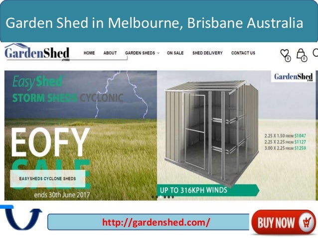 Garden Shed in Melbourne, Brisbane Australia