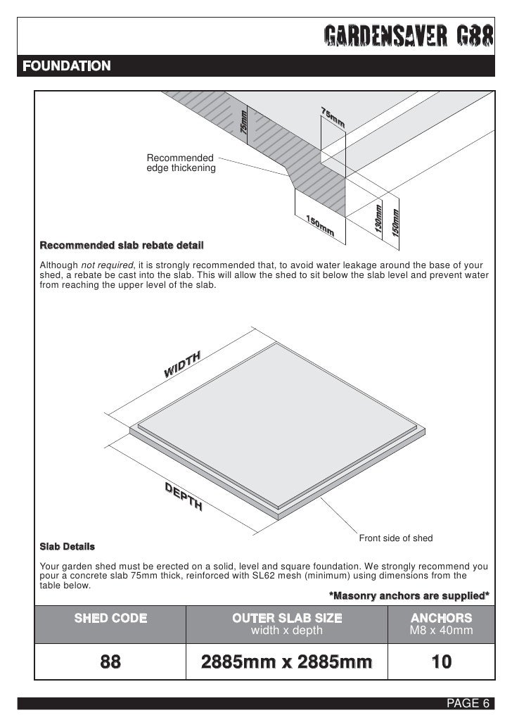 Garden Shed Installation
