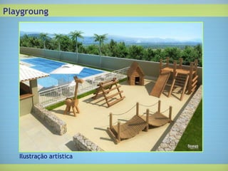Playgroung Ilustração artística  