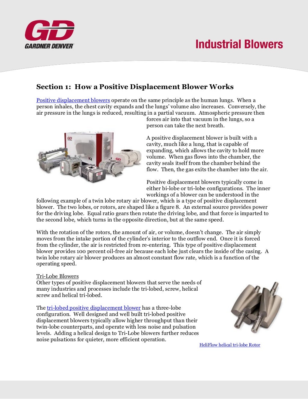 Gardner Denver Blower Manual