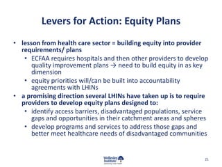 Health Equity Strategy into Public Health Action | PPTX