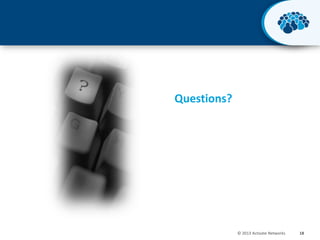 Questions?

© 2013 Activate Networks

18

 