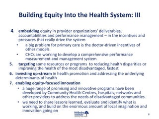 Driving Local Action on Health Equity