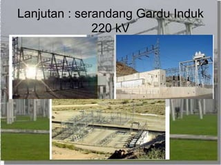 Lanjutan : serandang Gardu Induk
220 kV
 