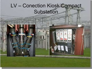 LV – Conection Kiosk Compact
Substation
 