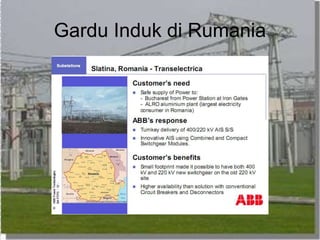 Gardu Induk di Rumania
 
