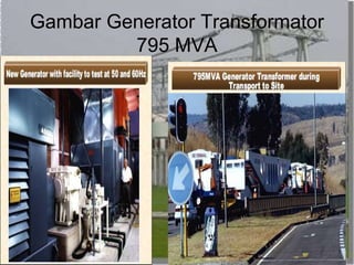 Gambar Generator Transformator
795 MVA
 