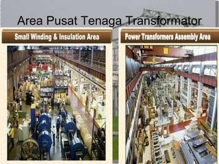 Area Pusat Tenaga Transformator
 