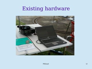 PSKmail 12
Existing hardware
 