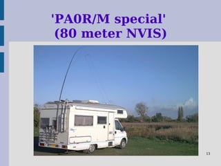 13
'PA0R/M special'
(80 meter NVIS)
 