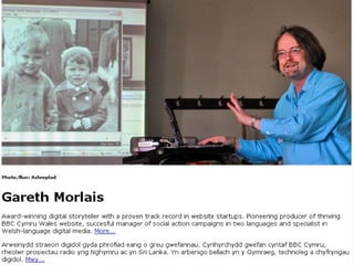 EduWiki 2013 Gareth Morlais.