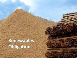 Renewables
Obligation
 