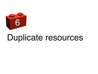 Duplicate resources
6
 