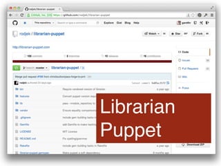 Librarian
Puppet
 