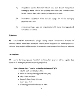 Garis Panduan Kafa Oleh Jakim 2011