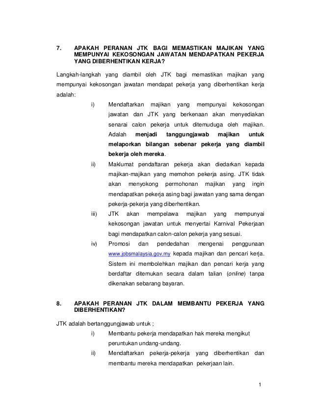 Contoh Notis Berhenti Kerja - Canda Toh