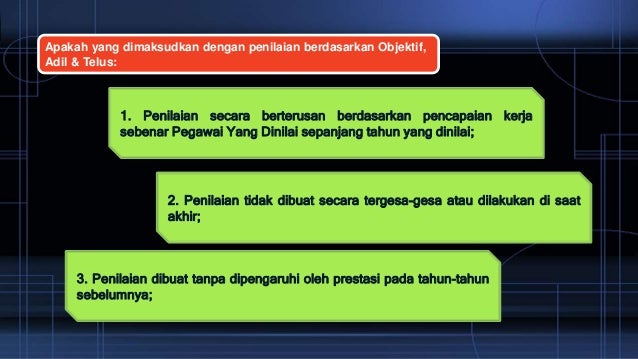 Garis panduan penilaian prestasi tahunan