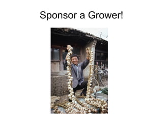 Sponsor a Grower! 
