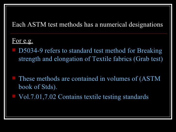 Garment testingandqualitycontrol
