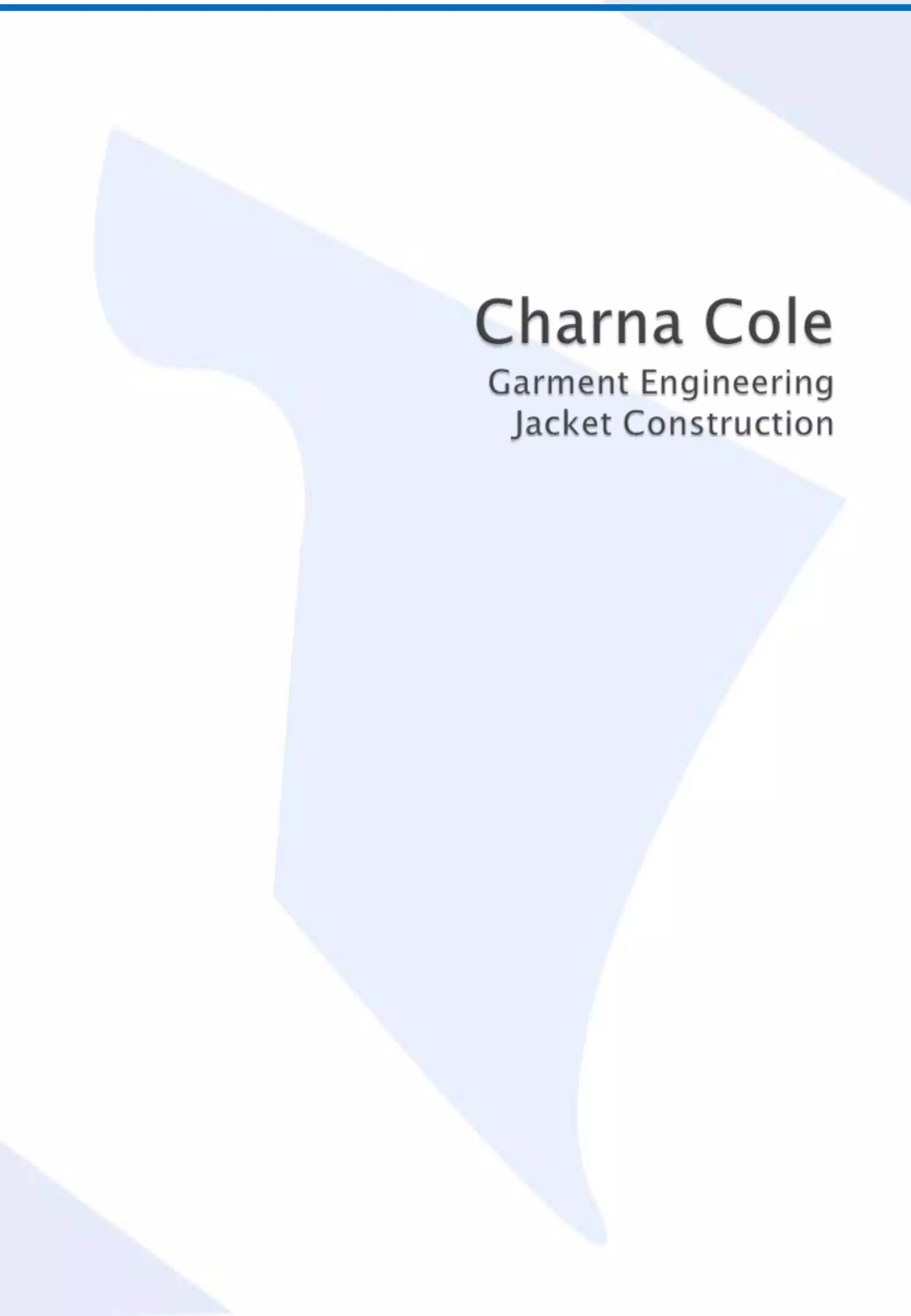 Garment engineering booklet | PDF