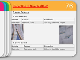 Defect Library For Inspection Garments Garment inspection | PDF