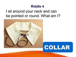 Garment_Parts_Riddle_Game for classroom discussion | PPTX