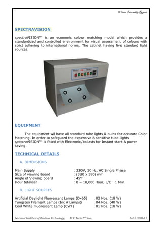 Garment printing internship