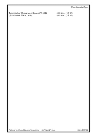 Garment printing internship