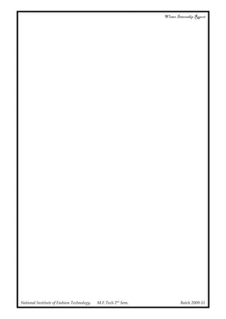 Garment printing internship