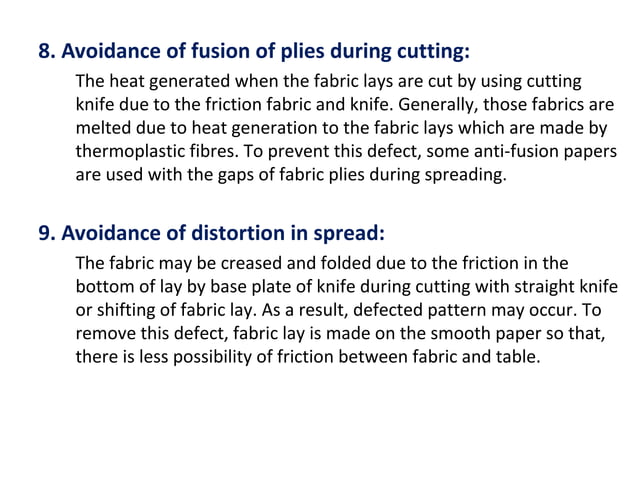 Cloth Manufacturing process | PPT | Needlework | Arts and Crafts