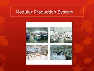 Garments production system | PPTX