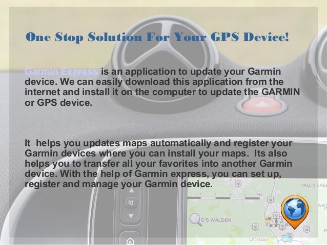 Garmin Express Register Garmin Express Register