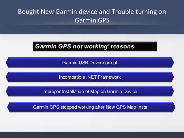 Garmin Gps Won T Turn On
