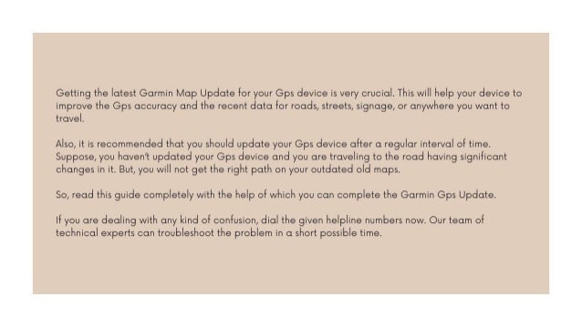 Get Instant Garmin Map Update Help 1-8057912114 Garmin Helpline.pptx
