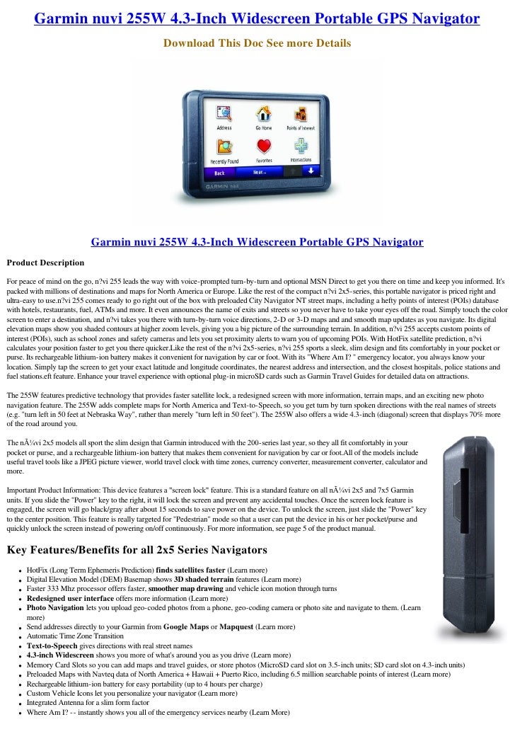 garmin nuvi 255w problems touch screen garmin nuvi 255w problems touch screen