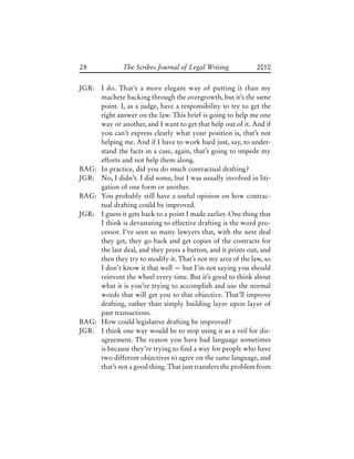 Transcript of Supreme Court justices Interviews | PDF