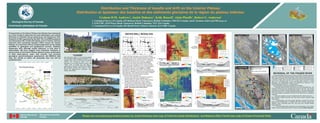 Distribution and Thickness of basalts and drift on the Interior Plateau
                                                                                                                Distribution et épaisseur des basaltes et des sédiments glaciaires de la région du plateau intérieur
                                                                                                                                                                                                                                                                    1                                                                                                                                               2                                                                                                                                                                                    2                                                                                           3                                                                                                                                                                                                 1
                                                                                                                                                                         Graham D.M. Andrews , Jackie Dohaney , Kelly Russell , Alain Plouffe , Robert G. Anderson
    Geological Survey of Canada                                                                                                                               1. Geological Survey of Canada, 625 Robson Street, Vancouver, British Columbia. V6B 5J3 Canada; email: Graham.Andrews@NRCan.gc.ca
                                                                                                                                                              2. EOS-UBC, 6339 Stores Road, Vancouver, British Columbia. V6T 1Z4 Canada
Commission géologique du Canada                                                                                                                               3. Geological Survey of Canada, 601 Booth Street, Ottawa, Ontario. K1A O8E Canada


Prospectivity on the Interior Plateau has hitherto been hampered        A                                                                                       B
by a lack of data to determine the areal distribution and vertical
                                                                                                                                                                                                                                  WATER WELL MODELING                                                                                                                                                                                                                                                                                                                                                                                                           093A/05
                                                                                                                                                                                                                                                                                                                                                                                                                                                                                                                                                                                                                                                                                                                                                           093J/03                                                    093J/02
                                                                                                                                                                                                                                                                                                                                                                                                                                                                                                                                                                                                                                                                                                                                                                                                                                                                                                           Y
                                                                                                                                                                                                                                                                                                                                                                                                                                                                                                                                                                                                                                                                                                                                                                                                                                                                                                                  093J/01
                                                                                                                                                                                                                                                                                                                                                                                                                                                                                                                                                                                                                                                                                                                                                                                                                                                                                                                                                                                       A - intraglacial c. 1.06 Ma                                 B - deglaciation post-1.06 Ma                        C - intraglacial >30 ka
                                                                                                                                                                                                                                                                                                                                                                                                                                                                                                                                                                                                                                                                                                                                                          RO
                                                                                                                                                                                                                                                                                                                                                                                                                                                                                                                                                                                                                                                                                                                                                                                                                            buried
thickness of Chilcotin Group basalt lavas and Quaternary drift.                                                                                                                                                                                                                                                                                                                                                                                                                                                                                                                         McLeese Lake                                                                                                                                                                                                                    paleochannel ?
                                                                                                                                                                                                                                                                                                                                                                                                                                                                                                                                                                                                                                                                                                                                                                CK
                                                                                                                                                                                                                       Water Well Records (n = 10,486)                                                                  Bedrock Intersection Points (n = 3,189)                                                                                                                                                                                                                                                                                                                                                                                                      Y

                                                                                                                                                                                                                                                                                                                                                                                                                                                                                                                                                                                                                                                                                                                                                                                                                                                                                                                                                                                                                                                                                                                                             Peace Drainage
                                                                                                                                                                                                                                                                                                                                                                                                                                                                                                                                                                                                                                                                                                                                                                         M
                                                                                                                                                                                                                                                                                                                                                                                                                                                                                                                                                                                                                                                                                                                                                                          TN




                                                                                                                                                                                                                                                                                                                                                                                                                                                                                                                                                                                                                                                                                                                                                                                                                                                                           y
                                                                                                                                                                                                                                                                                                                                                                                                                                                                                                                                                                                                                                                                                                                                                                               S




                                                                                                                                                                                                                                                                                                                                                                                                                                                                                                                                                                                                                                                                                                                                                                                                                                                                           e
                                                                                                                                                                                                                                                                                                                                                                                                                                                                                                                                                                                                                                                                                                                                                                                                                                                                      Vall
                                                                                                                                                                                                                                                                                                                                                                                                                                                                                                                                                                                                                                                                                                                                                          CA
                                                                                                                                                                                                                                                                                                                                                                                                                                                                                                                                                                                                                                                                                                                                                               RI


Research at UBC supported by the GSC TGI-3 and MPB programs
                                                                                                                                                                                                                                                                                                                                                                                                                                                                                                                                                                                                                                                                                                                                                                    BO
                                                                                                                                                                                                                                                                                                                                                                                                                                                                                                                                                                                                                                                                                                                                                                         O
                                                                                                                                                                                                                                                                                                                                                                                                                                                                                                                                                                                                                                                                                                                                                                                                                                                                                                          buried                                                                                                                                                                                                                                (Arctic)




                                                                                                                                                                                                                                                                                                                                                                                                                                                                                                                                                                                                                                                                                                                                                                                                                                                                     ser
                                                                                                                                                                                                                                                                                                                                                                                                                                                                                                                                                                                                                                                                                                                                                                             M
                                                                                                                                                                                                                                                                                                                                                                                                                                                                                                                                                                                                                                                      0         km          10                                                                                                TN
                                                                                                                                                                                                                                                                                                                                                                                                                                                                                                                                                                                                                                                                                                                                                                                   S
                                                                                                                                                                                                                                                                                                                                                                                                                                                                                                                                                                                                                                                                                                                                                                                                                                                                                                       paleochannel
                                                                                                                                                                                                                                                                                                                                                                                                                                                                                                                                                                                                                                                                                                                                                                                                                                                                                                                                                                                       Skeena                                                                                                           Skeena




                                                                                                                                                                                                                                                                                                                                                                                                                                                                                                                                                                                                                                                                                                                                                                                                                                                                    Fra
                                                                                                                                                                                                                                 093K                              093J                 093I                                       093K                   093J                                         093I                                                                                                                                                                                                                                                                                                                      INTE

                                                                                                                                                                                                                                                                                                                                                                                                                                                                                                                                                                                                                                                                                                                                                                                                                                                                                                                                                                                                                          Fraser-Peace
                                                                                                                                                                                                                                                                                                                                                                                                                                                                                                                                                                                                                                                                                                                                     RIOR
                                                                                                                                                                                                                                                                                                                                                                                                                                                                                                                                                                                                                                                           1:500,000
and Geoscience BC reveals that basalt cover is thinner and less                                                                                                                                                                                        V                                                                                         V                                                                                                                                                                                                                                                                                                                                                                       C
                                                                                                                                                                                                                                                                                                                                                                                                                                                                                                                                                                                                                                                                                                                             O
                                                                                                                                                                                                                                                                                                                                                                                                                                                                                                                                                                                                                                                                                                                                 A
                                                                                                                                                                                                                                                                                                                                                                                                                                                                                                                                                                                                                                                                                                                                     ST
                                                                                                                                                                                                                                                                                                                                                                                                                                                                                                                                                                                                                                                                                                                                               PLAT
                                                                                                                                                                                                                                                                                                                                                                                                                                                                                                                                                                                                                                                                                                                                                   EAU
                                                                                                                                                                                                                                                                                                                                                                                                                                                                                                                                                                                                                                                                                                                                                           S
                                                                                                                                                                                                                                                                                                                                                                                                                                                                                                                                                                                                                                                                                                                                                                                                                      093G/15
                                                                                                                                                                                                                                                                                                                                                                                                                                                                                                                                                                                                                                                                                                                                                                                                                                                                Ferndale                                          093G/16                                                              Drainage                          Drainage Basin                                                                 Drainage
extensive than previously thought (<40%) across the Interior                                                                                                                                                                                                                 PG                                                                                          PG                                                                                                                                                                                                                                                                                  Miocene                                                                       M
                                                                                                                                                                                                                                                                                                                                                                                                                                                                                                                                                                                                                                                                                                                                               TN
                                                                                                                                                                                                                                                                                                                                                                                                                                                                                                                                                                                                                                                                                                                                                    S
                                                                                                                                                                                                                                                                                                                                                                                                                                                                                                                                                                                                                                                                                                                                                                                                                                                                                                                                                                                        Basin                                (Arctic)                                                                    Basin
                                                                                                                                                                                                                                093F                                                    093H                                      093F                                                                 093H                                                                                                                                                     093B/08                                                                                                                                                                                                                                   alley
                                                                                                                                                                                                                                                                093G                                                                                      093G                                                                                                                                                                                                                                                                                                                                                                                                                                       ako V
Plateau. It is only thick (>20 m) in paleovalleys that can be readily                                                                                                                                                                                                                                                                                                                                                                                                                                                           RO
                                                                                                                                                                                                                                                                                                                                                                                                                                                                                                                                      CK
                                                                                                                                                                                                                                                                                                                                                                                                                                                                                                                                           Y
                                                                                                                                                                                                                                                                                                                                                                                                                                                                                                                                               M
                                                                                                                                                                                                                                                                                                                                                                                                                                                                                                                                                                093B/01                                                      X’                                  093A/04                                                                                                                     N   ech
                                                                                                                                                                                                                                                                                                                                                                                                                                                                                                                                                                                                                                                                                                                                                                                                                       Prince George
                                                                                                                                                                                                                                                                                                                                                                             Q                                                                                                                                                                     TN



identified in geological and geophysical surveys. Similarly,
                                                                                                                                                                                                                                                                                                                                                                                                                                                                                                                                                        S


                                                                                                                                                                                                                                                                         Q
                                                                                                                                                                                                                                                                                                                                                                                                                                                                                                                                CA
                                                                                                                                                                                                                                                                                                                                                                                                                                                                                                                                     RI
                                                                                                                                                                                                                                                                                                                                                                                                                                                                                                                                          BO
                                                                                                                                                                                                                                                                                                                                                                                                                                                                                                                                               O
                                                                                                                                                                                                                                                                                                                                                                                                                                                                                                                                                                                                                                                                                             4 - Prince                                                                                                                                                                                               X’
                                                                                                                                                                                                                                                                                                                                                                                                                                                                                                                                                   M
                                                                                                                                                                                                                                                                                                                                                                                                                                                                                                                                                       TN
                                                                                                                                                                                                                                                                                                                                                                                                                                                                                                                                                                                                                                                                                            George area
Quaternary drift, although areally extensive, is only thick in
                                                                                                                                                                                                                                                                                                                                                                                                                                                                                                                                                            S
                                                                                                                                                                                                                                093C                            093B                    093A                                      093C                    093B                                         093A                                                                                     INTE
                                                                                                                                                                                                                                                                                                                                                                                                                                                                                                    RIOR


                                                                                                                                                                                                                                                                          WL
                                                                                                                                                                                                                                                                                                                                                                     WL                                                                                                                                                                                                          Williams Lake                                                                                                                                                                                         X
paleovalleys. We have mapped cover thickness variations in
                                                                                                                                                                                                                                                                                                                                                                                                                                                                                        C
                                                                                                                                                                                                                                                                                                                                                                                                                                                                                            O
                                                                                                                                                                                                                                                                                                                                                                                                                                                                                                A
                                                                                                                                                                                                                                                                                                                                                                                                                                                                                                    ST
                                                                                                                                                                                                                                                                                                                                                                                                                                                                                                                       PLAT
                                                                                                                                                                                                                                                                                                                                                                                                                                                                                                                           EAU
                                                                                                                                                                                                                                                                                                                                                                                                                                                                                                                                 S
                                                                                                                                                                                                                                                                                                                                                                                                                                                                                                                                                                                                                                                                                                                                                                                                                   Beaverley
                                                                                                                                                                                                                                                                                                                                                                                                                                                                                                                                                                                                                                                                                                                                                                                                                                                                                                      bedrock intersection point




                                                                                                                                                                                                                                                                                                                                                                                                                                                                                                                                                                 Fraser Valley
                                                                                                                                                                                                                                                                                                                                                                                                                                                                                                                  M
                                                                                                                                                                                                                                                                                                                                                                                                                                                                                                                      TN                                                                                                                                                                                                                                  093G/14
                                                                                                                                                                                                                                                                                                                                                                                                                                                                                                                           S
                                                                                                                                                                                                                                                                                                                                                                                                                                                                                                                                                                                                                                                                                                                                                                                                                                                                                                                                                                                               ‘C                                                                                                           ‘C
several areas on the Interior Plateau (below) using a combination                                                                                                                                                                                                                 100                                                                                                   100                                                                                                                                                                                                                                              150 Mile House
                                                                                                                                                                                                                                                                                                                                                                                                                                                                                                                                                                                                                                                                                                                                                                                                                                                                                                    093G/09
                                                                                                                                                                                                                                                                                                                                                                                                                                                                                                                                                                                                                                                                                                                                                                                                                                                                                                            “push down” point
                                                                                                                                                                                                                                                                                                                                                                                                                                                                                                                                                                                                                                                                                                                                                                                                                                                                                                                                                                                                    oa                                                                                                           oa




                                                                                                                                                                                                                                                                                                                                                                                                                                                                                                                                                                                                                                                                                                                                                                                                             ey
                                                                                                                                                                                                                               092N                             092O                                                              092N                    092O




                                                                                                                                                                                                                                                                                                                                                                                                                                                                                                                                                                                                                                                                                                                                                                                                              ll
                                                                                                                                                                                                                                                                                                                                                                                                                                                                                                                                                                                                                                                                                                                                                                                                                                                                                                                                                                                                     sta                                                                                                          sta




                                                                                                                                                                                                                                                                                                                                                                                                                                                                                                                                                                                                                                                                                                                                                                                                           Va
                                                                                                                                                                                                                                                                                                                                                                                                                                                                                                                                                                                                                                                                                                                                                                                                                buried                                                                           drift thickness (m) n = 1576




                                                                                                                                                                                                                                                                                                                                                                                                                                                                                                                                                                                                                                                                                                                                                                                                      ko
of field observations, water well records, and archived                                                                                                                                                                0        50 km
                                                                                                                                                                                                                                                                                                         092P
                                                                                                                                                                                                                                                                                                                        0         50 km
                                                                                                                                                                                                                                                                                                                                                                                                                        092P
                                                                                                                                                                                                                                                                                                                                                                                                                                                                                                                                                                                                                                                                                                                                                                                                                                                                                                                                                                                                     Ba l’ Dr                                                                                                     Ba l’ Dr




                                                                                                                                                                                                                                                                                                                                                                                                                                                                                                                                                                                                                                                                                                                                                                                                     ila
                                                                                                                                                                                                                                                                                                                                                                                                                                                                                                                                                                                                                                                                                                                                                                                                            paleochannel ?                                                                     < 10           10 - 20     20 - 50
                                                                                                                                                                C                                                                                                                                                                                                                                                                                                                                                                                                                                                                                                                                                                                                                                                                                    Y’




                                                                                                                                                                                                                                                                                                                                                                                                                                                                                                                                                                                                                                                                                                                                                                                                 Ch
geological, geochronological, geophysical, and MINFILE data                                          “COVER”                                                                                                                                                                                                                                                                                                                                                                                                                                                                                                                                                                                                                                                                                                                                                                                           50 - 100          > 100
                                                                                                                                                                                                                                                                                                                                                                                                                                                                                                                                                                                                                                                                                                                                                                                                                                                                                                                                                                                                        sin ain                                                                                                      sin ain




                                                                                                                                                                                                                                                                                                                                                                                                                                                                                                                                                                                                                                                                                                                                                                                                                                                     Fras
                                                                                                                                                                                                                                                                                                                                                                                                                                                                                                                                                                                                                                                                                                                                                                    0                    km           10
                                                                                                                                                                                                                         Water well logs recorded by the Province of British                                                                                                                                                                                                                                                                                                                                                                                                                                                                                                                                                                                                                                                                                                                                    a                                                                                                            a




                                                                                                                                                                                                                                                                                                                                                                                                                                                                                                                                                                                                                                                                                                                                                                                                                                                                                                                                                                                                                                                                                                                                                                    e
                                                                                                                                                                                                                                                                                                                                                                                                                                                                                                                                                                                                                                                                                                                                                                                                                                                                                                                                                                                                                                             e
                                                                                                                                                                                                                                                                                                                                                                                                                                                                                                                                                                                                                                    092P/13                                                                                                                                                                                                                                                               bedrock (m asl)
                                                                                                                                                                                                                                                                                                                                                                                                                                                                                                                                                                                                                                                                                                                                                                                                                                                                                                                                                                                                                    ge                                                                                                           ge




                                                                                                                                                                                                                                                                                                                                                                                                                                                                                                                                                                                                                                                                                                                                                                                                                                                       er V




                                                                                                                                                                                                                                                                                                                                                                                                                                                                                                                                                                                                                                                                                                                                                                                                                                                                                                                                                                                                                                                                                                                                                                      g
                                                                                                                                                                                                                                                                                                                                                                                                                                                                                                                                                                                                                                                                                                                                                                                                                                                                                                                                                                                                                                               g
                                                                                                                                                                                                                                                                                                                                                                                                                                                                                                                                                                                                                                                                                                                                                                                   1:500,000
                                                                                                                                                                                                                                                                                                                                                                                                                                                                                                                                                                                                        X
                                                                        (A) Typical till veneer (<1 m) covering granite




                                                                                                                                                                                                                                                                                                                                                                                                                                                                                                                                                                                                                                                                                                                                                                                                                                                                                                                                                                                                                                                                                                                                                              sin ina
                                                                                                                                                                                                                                                                                                                                                                                                                                                                                                                                                                                                                                                                                                                                                                                                                                                                                                                                                                                                                                       sin ina
sets; the results of which are presented here and will be                                                                                                                                                              Columbia provide valuable subsurface data, in particular




                                                                                                                                                                                                                                                                                                                                                                                                                                                                                                                                                                                                                                                                                                                                                                                                                                                           a lley
                                                                                                                                                                                                                                                                                                                                                                                                                                                                                                                                                                                                                                                       bedrock intersection point
                                                                                                                                                                                                                                                                                                                                                                                                                                                                                                                                                                                     Springhouse                                                                                                                                                           093G/11                                                    093G/10                                                            400                   850                                      1300
                                                                        bedrock (092P). (B) Forested till blanket (>1 m)                                                                                                                                                                                                                                                                                                         2 - Williams Lake




                                                                                                                                                                                                                                                                                                                                                                                                                                                                                                                                                                                                                                                                                                                                                                                                                                                                                                                                                                                                                                                                                                                                                           Ba Dra
                                                                                                                                                                                                                                                                                                                                                                                                                                                                                                                                                                                                                                                                                                                                                                                                                                                                                                                                                                                                                                    Ba Dra
                                                                                                                                                                                                                                                                                                                                                                                                                                                                                                                                                                                                                                                               “push down” point
                                                                                                                                                                                                                       for identifying the cover - bedrock surface. Wells are
published soon.                                                         covering “thin” (<20 m) Chilcotin Group basalt                                                                                                 unevenly distributed across the Interior, concentrated
                                                                                                                                                                                                                                                                                                                                                                                                                                        area                                                                                                                    092O/16                                                                           drift thickness (m) n = 1954
                                                                                                                                                                                                                                                                                                                                                                                                                                                                                                                                                                                                                                                                                                                                           X                                                                                                                                                                                                                                     X’




                                                                                                                                                                                                                                                                                                                                                                                                                                                                                                                                                                                                                                                                                                                                                                                                                                                                                                                                                                                                                                                                                                                                                            bia
                                                                                                                                                                                                                                                                                                                                                                                                                                                                                                                                                                                                                                                                                                                                                                                                                                                                    