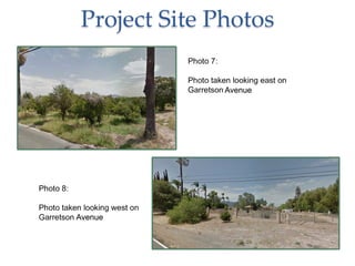 Project Site Photos
 