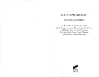 Garrido Miguel A.- Qué es la literatura