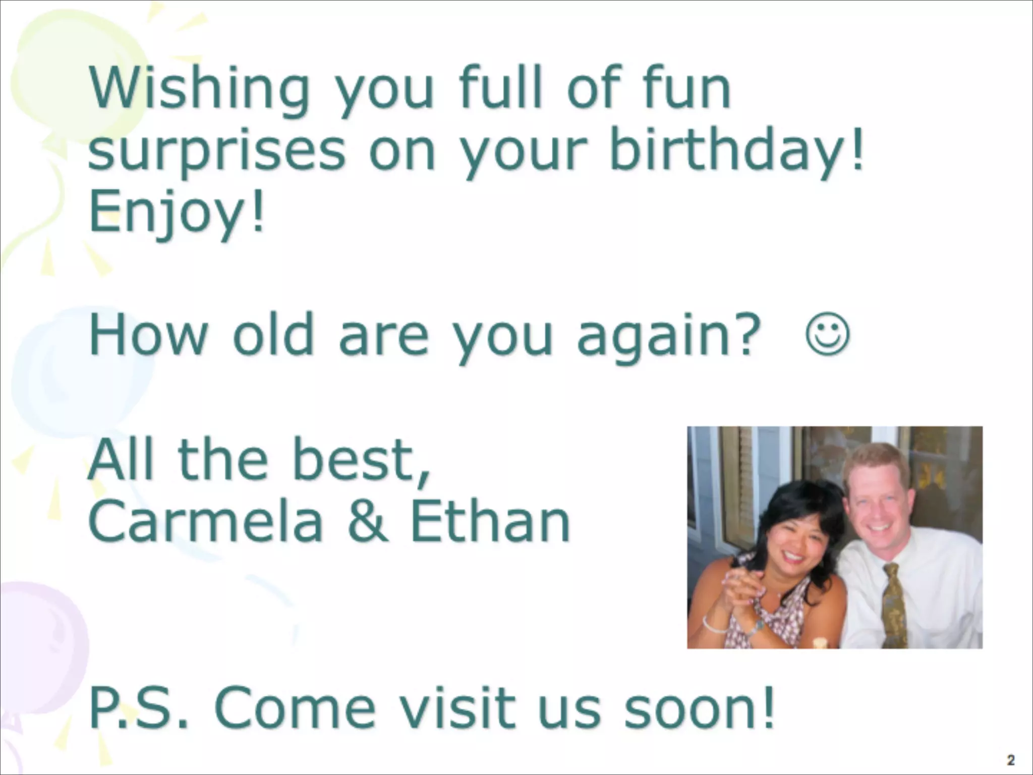 Garr's B-Day Prezo (by Nathan Bryan)