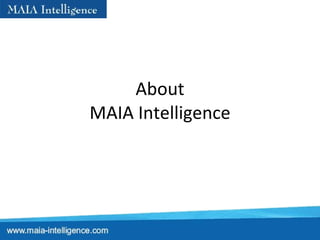 About MAIA Intelligence 