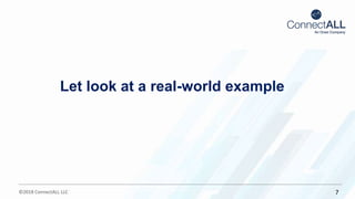 ©2018 ConnectALL LLC 7
Let look at a real-world example
 