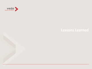 Lessons Learned
 