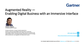 40+ Gartner Augmented Reality, “retailers are under increasing