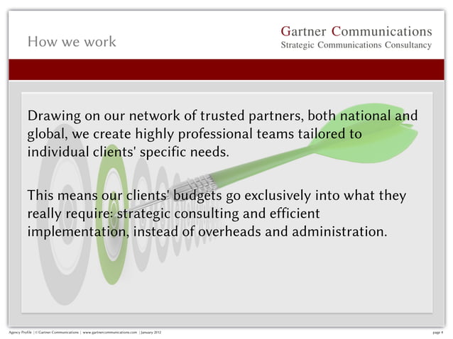 57+ Agentur Gartner Communications, Ulrich gartner, bis dezember